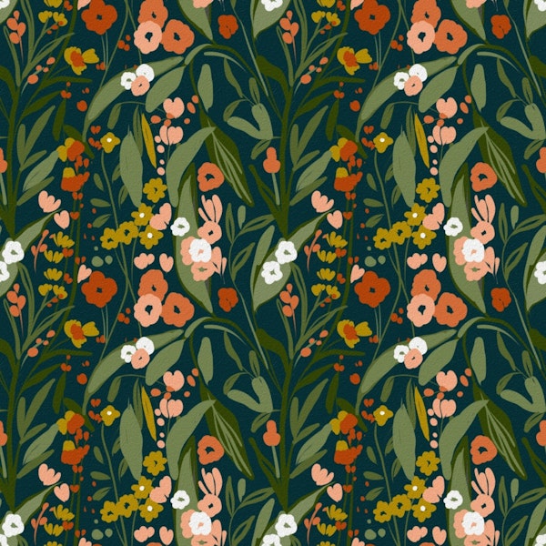 Midnight Bloom Cascade