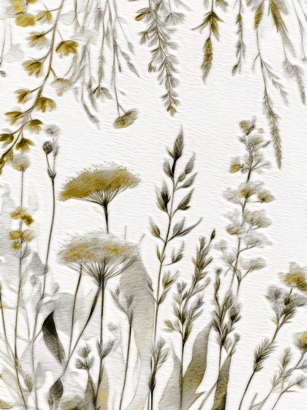 Golden Meadow Blooms