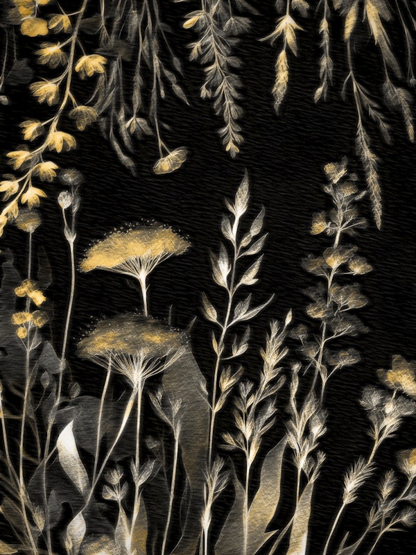 Golden Botanical Noir