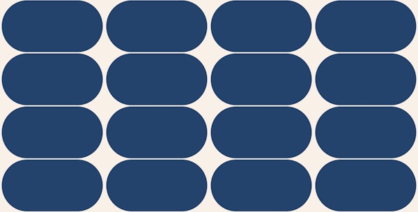 Chic Mid-Century Ovals