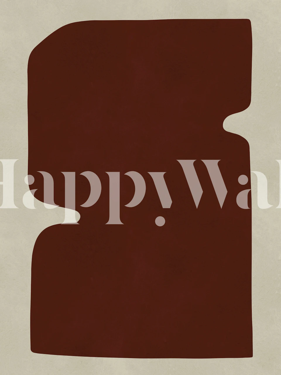 Tapeta Earthy Sienna Embrace w pokoju