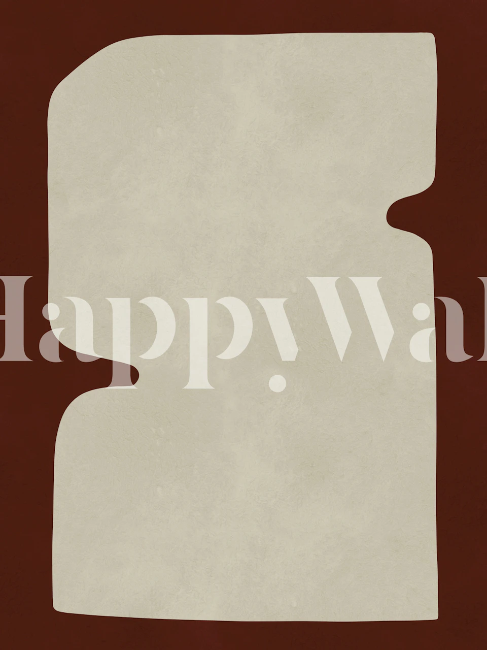 Creamy Luxe Surface wallpaper in a stylish room