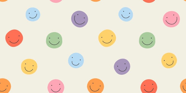 Happy colorful faces 