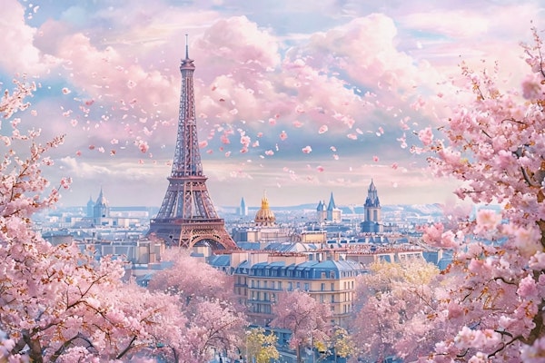Spring Blossom in Paris