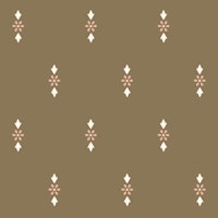 Nostalgic flowers medium – brown and pink papel pintado