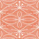 Bohemian Chic Leaves Orange