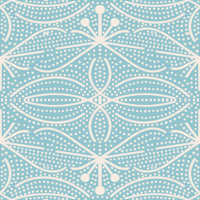 Bohemian Chic Leaves Light Blue ταπετσαρία