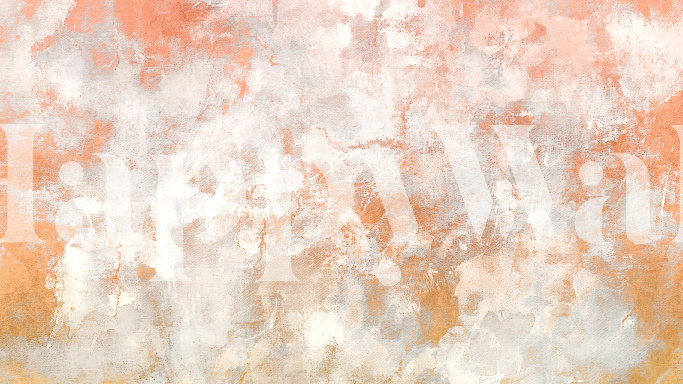 Vintage Sunset Blend wallpaper in a room