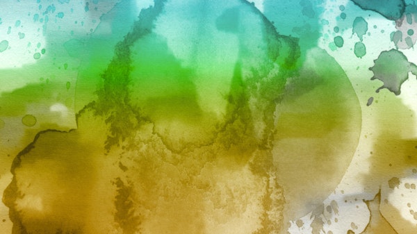 Aquarelle Hues Canvas