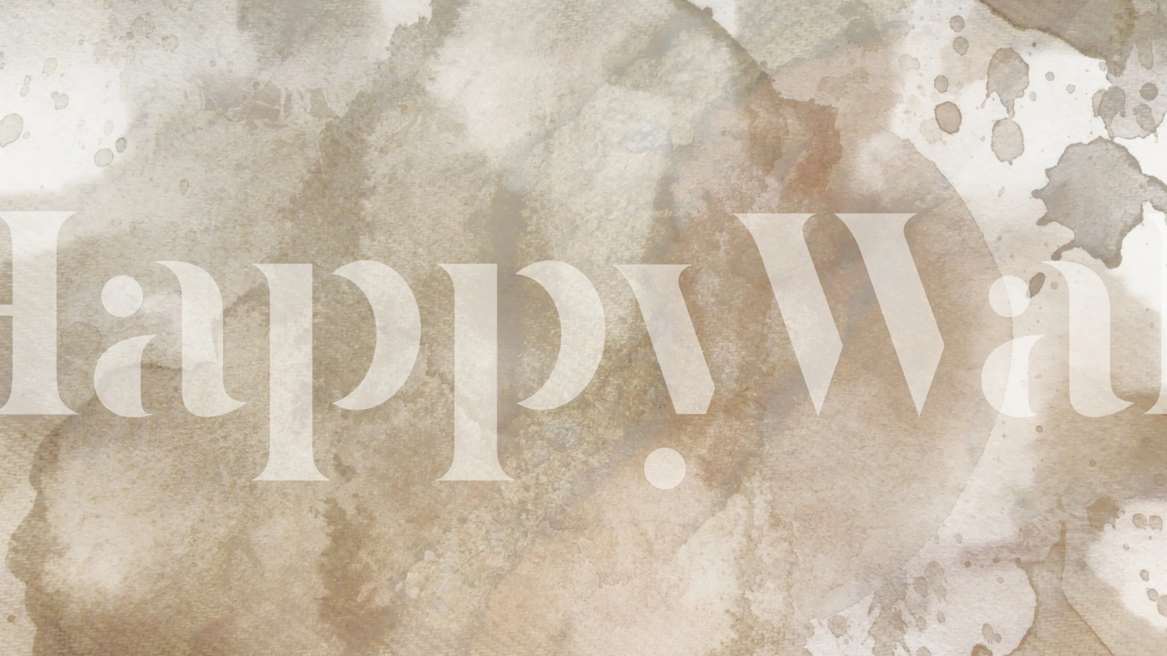 Earthy abstract tones wallpaper in a room