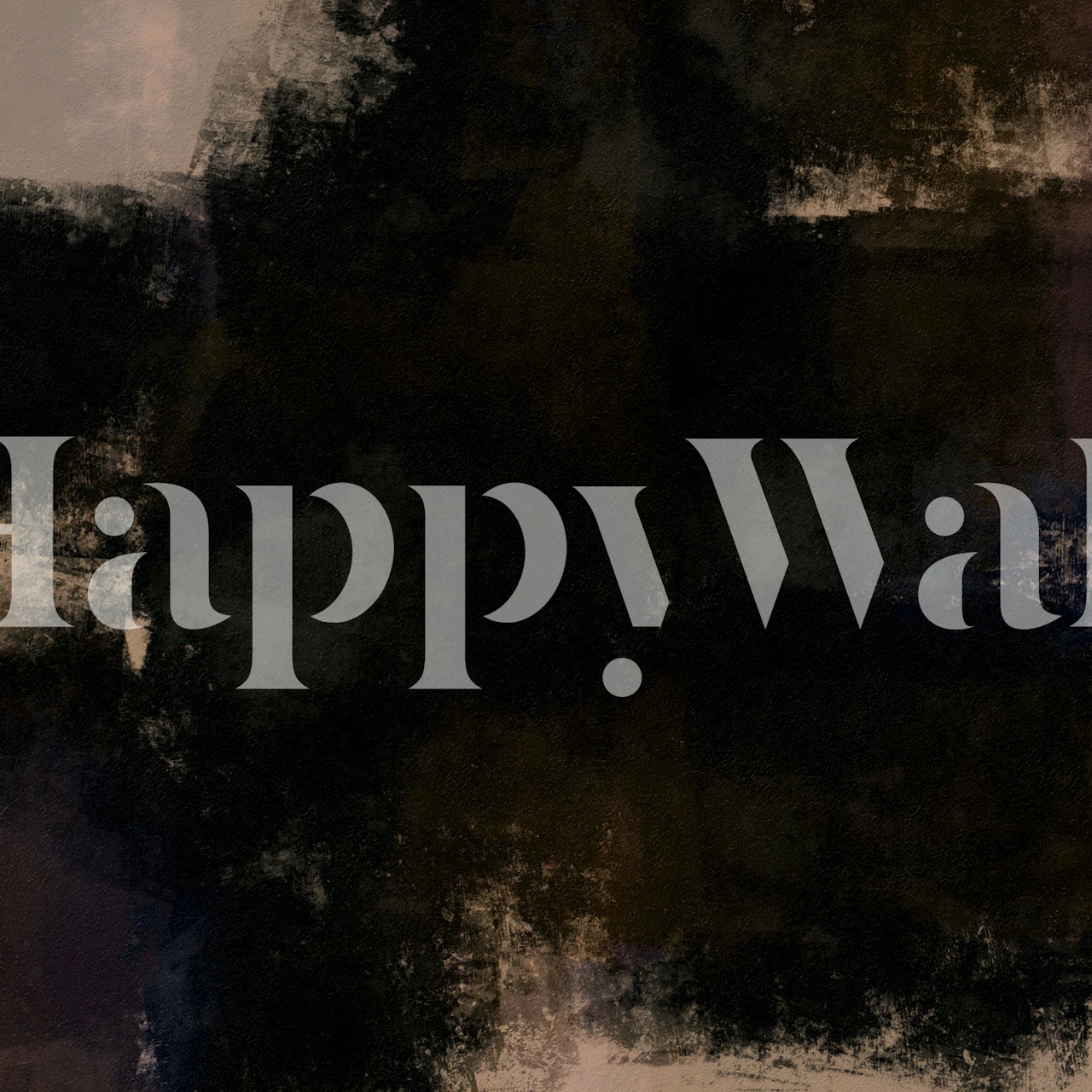 Papier peint Chiaroscuro Abstract dans une pièce