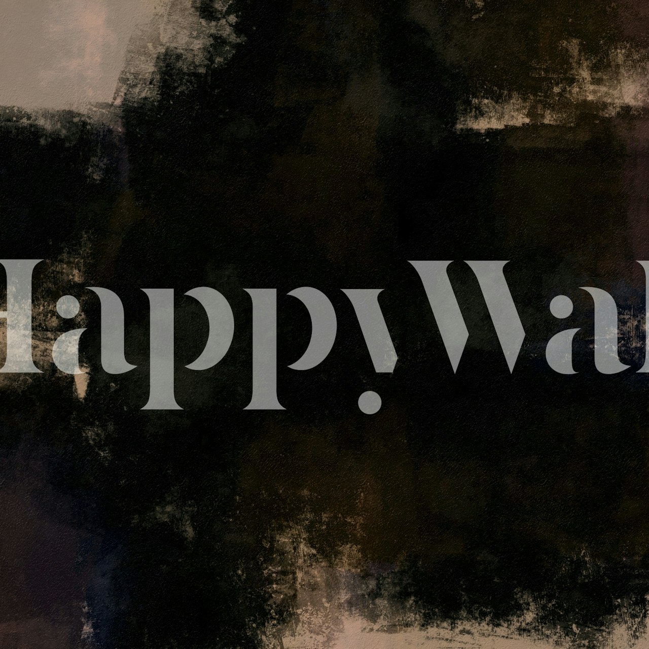 Chiaroscuro Abstract behang in een kamer