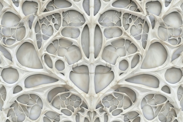 Abstract Bone Structure Symmetry