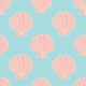 Cockles Scallop Seashells Coastal Beach Pink