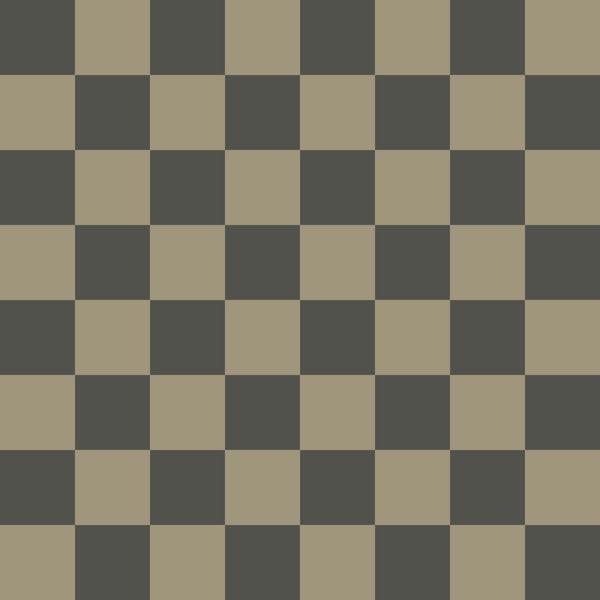 Dark Sand Checkerboard - Medium