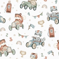 Woodland Race ταπετσαρία