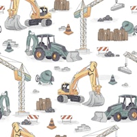 Construction Site papiers peint