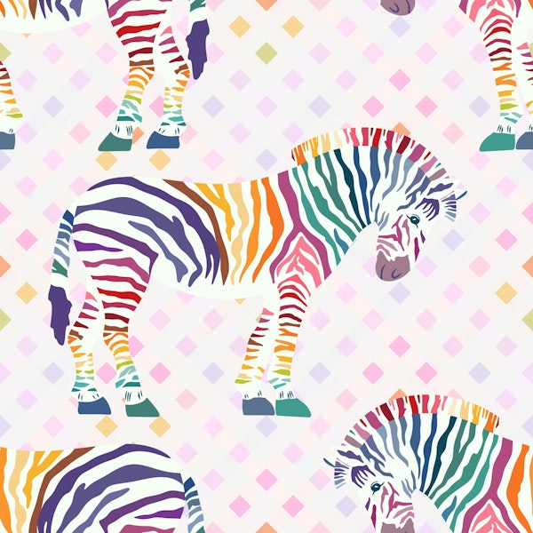 Rainbow zebra 5