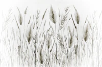 Meadow Breeze Sketch wallpaper