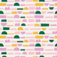 Fun Shapes green yellow pink