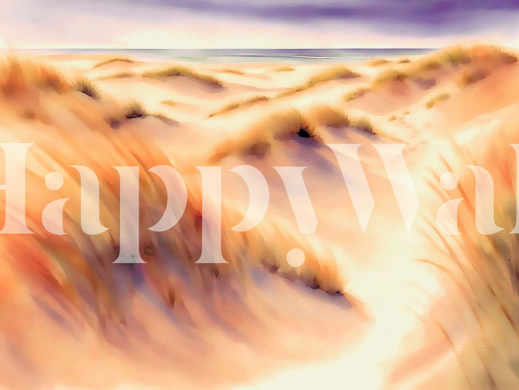 Tapeta Seaside Dunes at Dawn u sobi