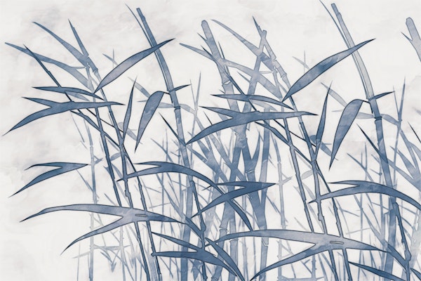 Elegant Bamboo Sketch