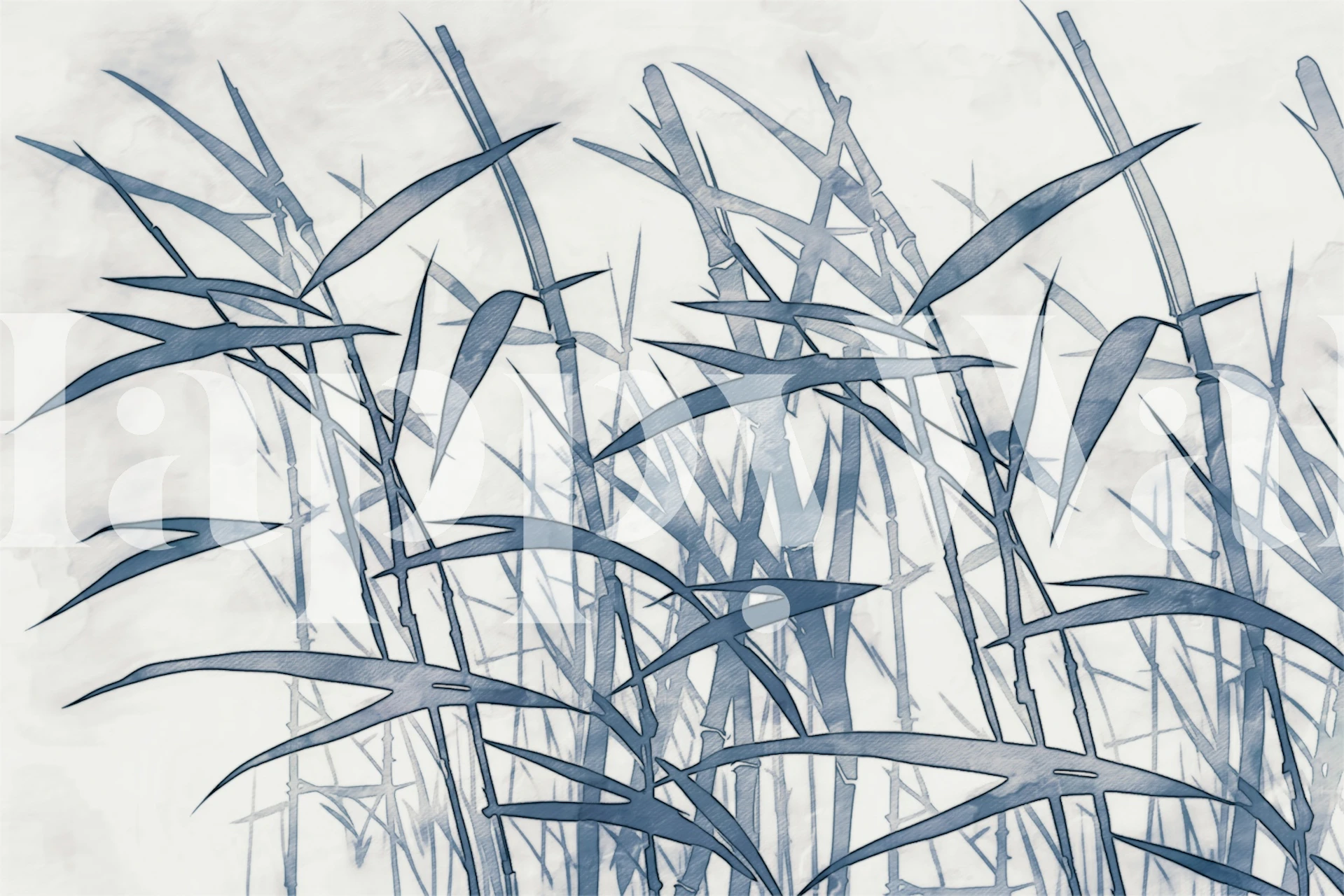 Projekt tapety Elegant Bamboo Sketch