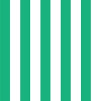Green and white stripes tapete