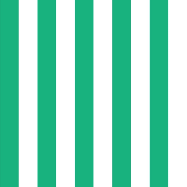 Green and white stripes