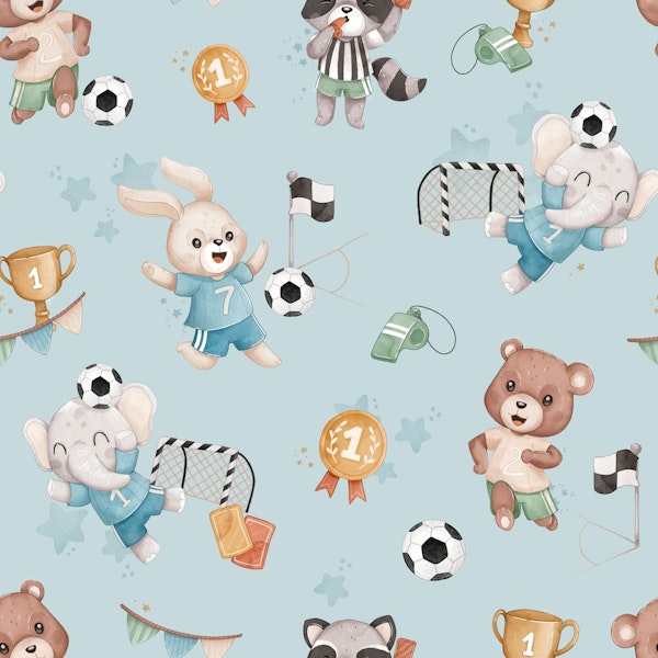 Soccer Buddies - blue