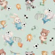 Soccer Buddies - mint
