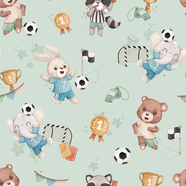 Soccer Buddies - mint