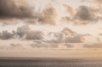 Dreamy Clouds Sunset Portugal tapete