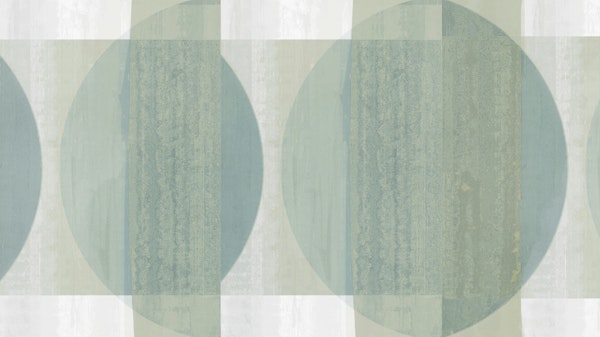 Vintage Textured Bauhaus Canvas