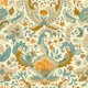 Bohemian indian foliage rustic yellow