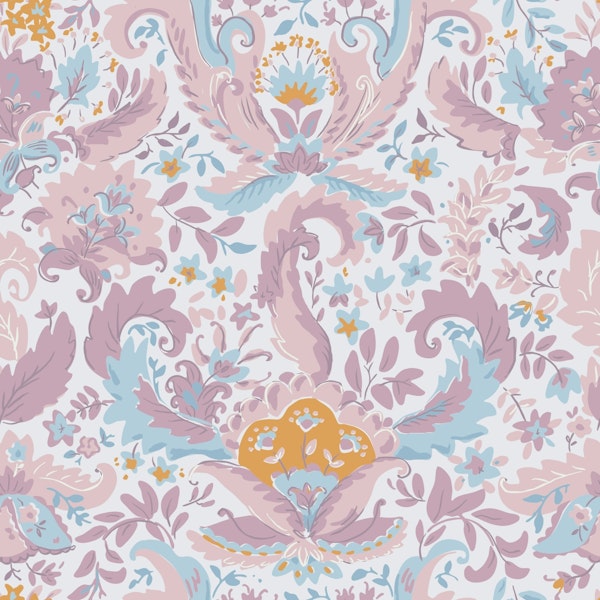 Elegant Floral Symphony pastel