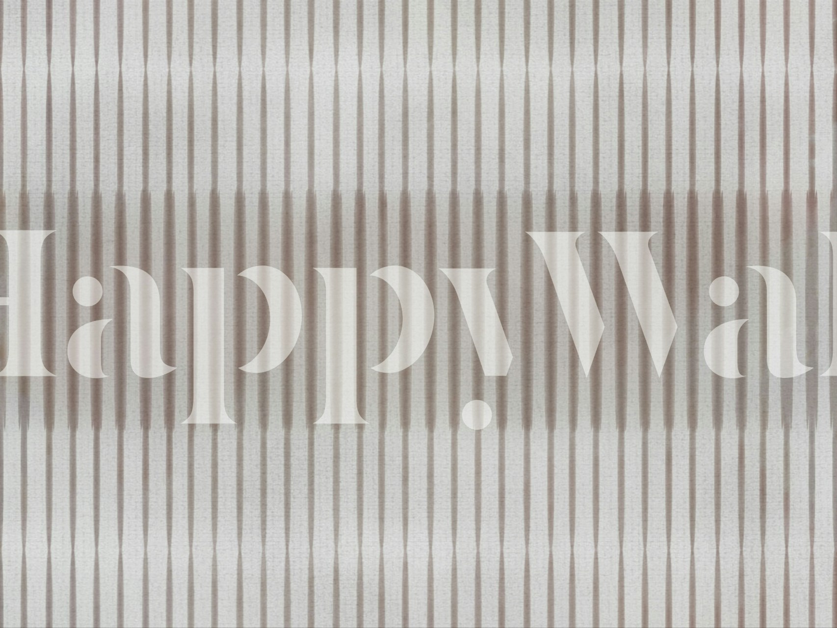 Earthy watercolor stripes in neutral tones wallpaper