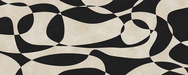 Abstract Noir Swirls