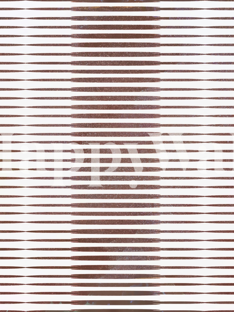 Rustic Stripe Harmony wallpaper displayed in a room