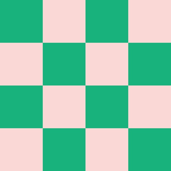 Green and Rose Checker