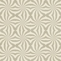 Geometric swirl curves - neutral beige tones wallpaper