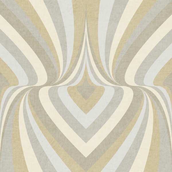 Geometric waves - neutral earth tones