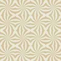 Geometric swirl curves - neutral beige tone carta da parati