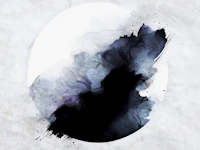 Midnight Crescent Art wallpaper