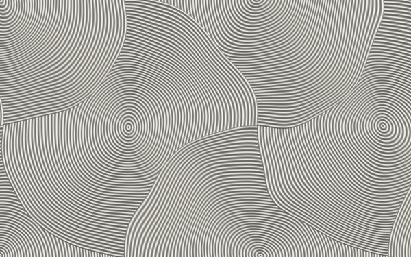 Monochrome Grey Waves Twist