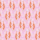 Kitschy Red Tigers - Baby Pink