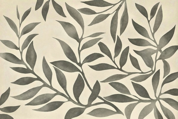 Botanical Leaf Harmony Greige