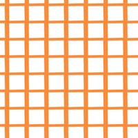 Fun Checker Orange tapet