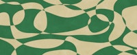 Green Serenity Waves tapeta