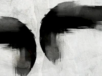 Abstract Brushstrokes papiers peint